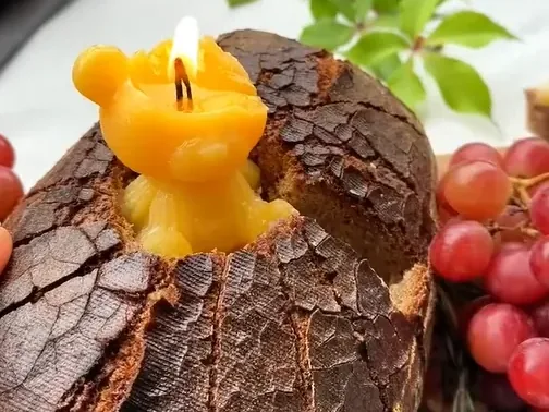 Vela comestible gourmet